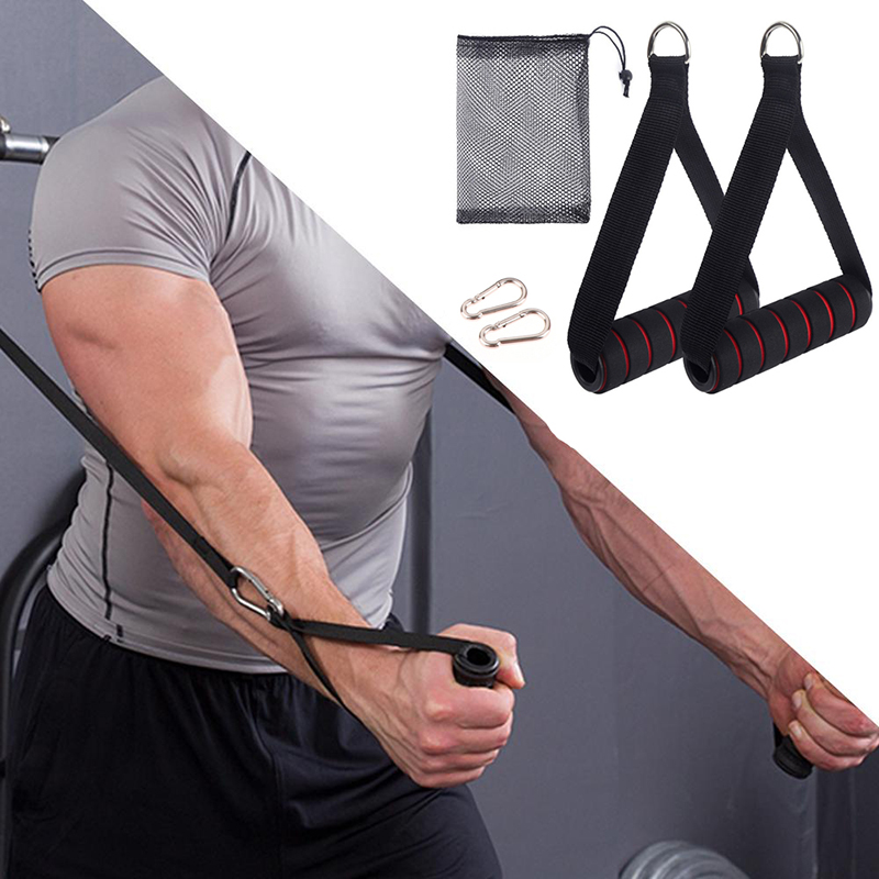 【F】Прочная ручка для кабельног – обзор и цена Yoga Fitness Resistance Band